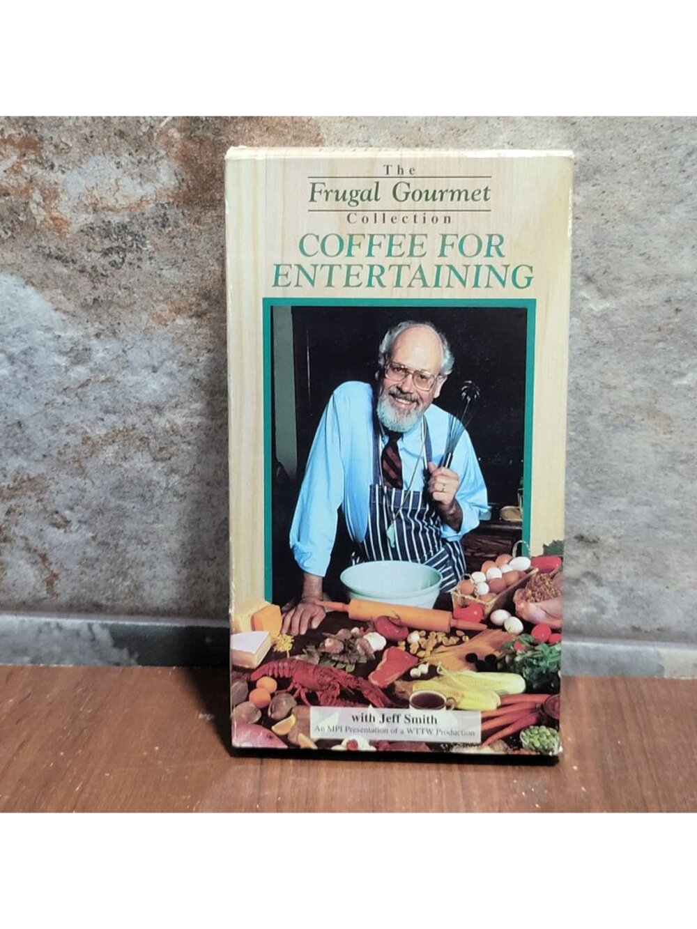 The Frugal Gourmet Collection Coffee for Entertaining VHS Jeff Smith WTTW